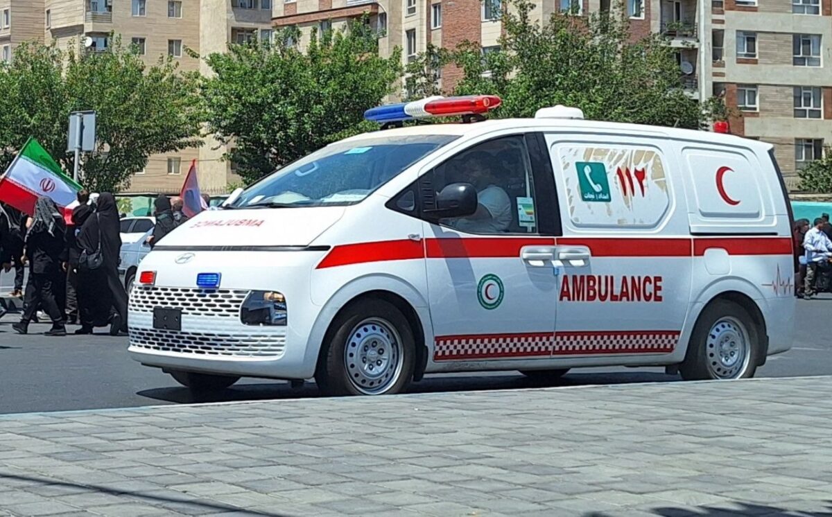 هیوندایی استاریا در ناوگان هلال احمر ایران 1 image 21